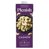 Plenish Organic Cashew Unsweetened Drink Long Life   1L