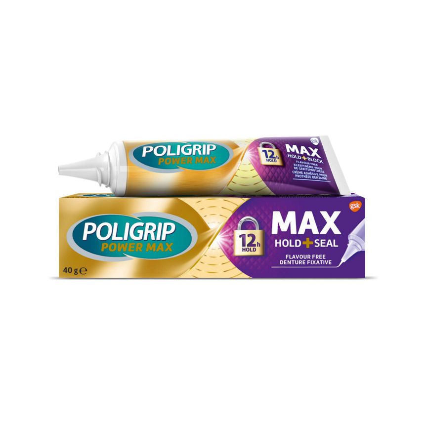 Poligrip Max Seal Denture Fixative Cream