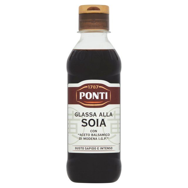 Ponti Soy Glaze with Balsamic Vinegar of Modena   240g