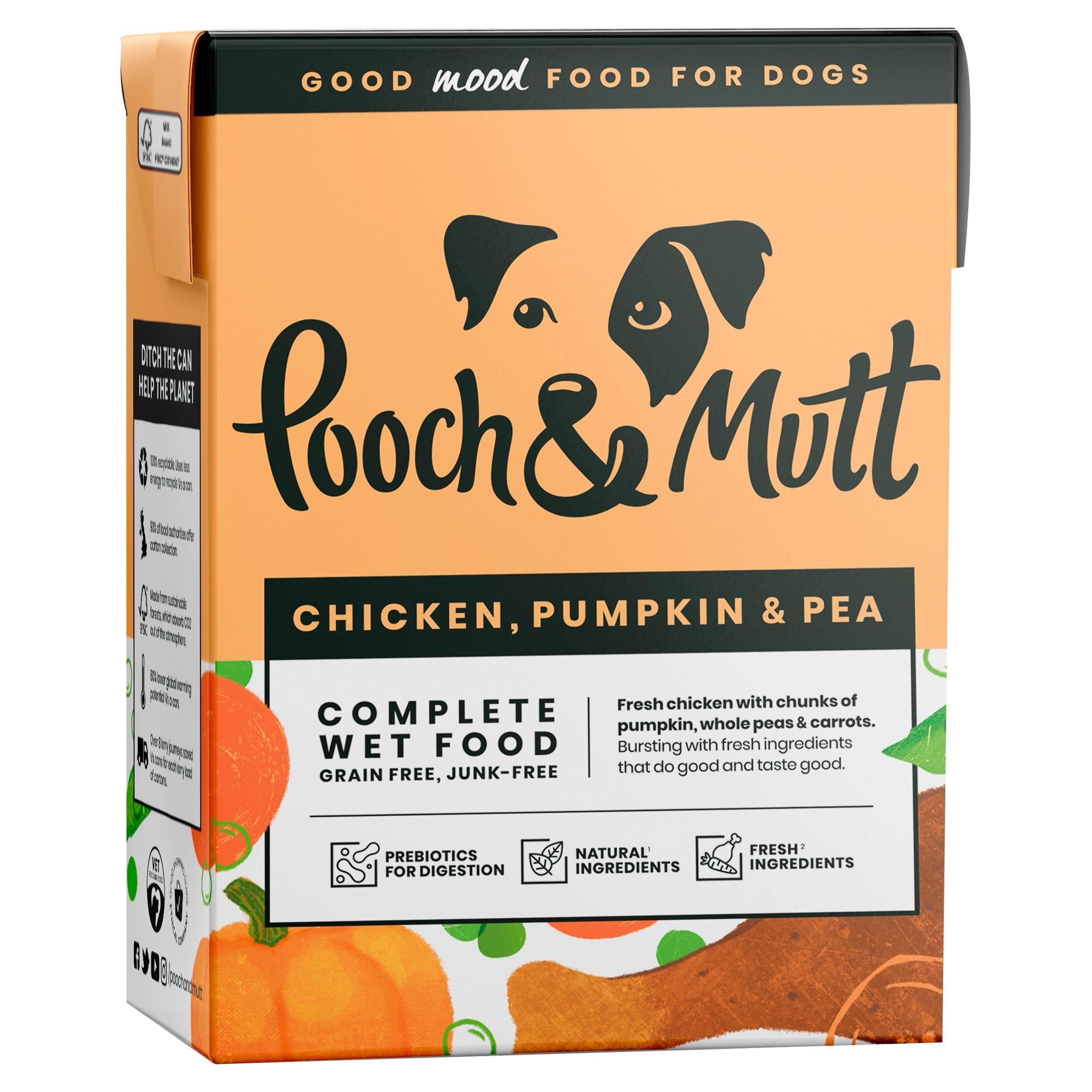 Pooch &amp;amp; Mutt Chkn Pumpkin &amp;amp; Pea 375g