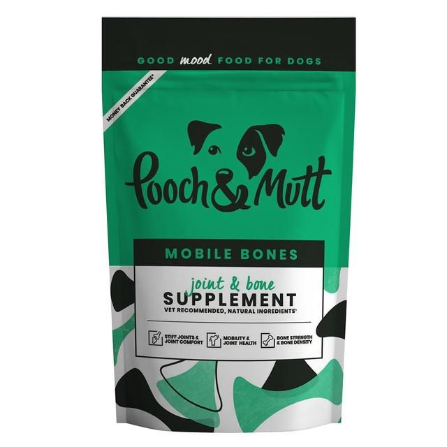 Pooch &amp;amp; Mutt Mobile Bones Joint and Bone Supplement for Dogs   200g