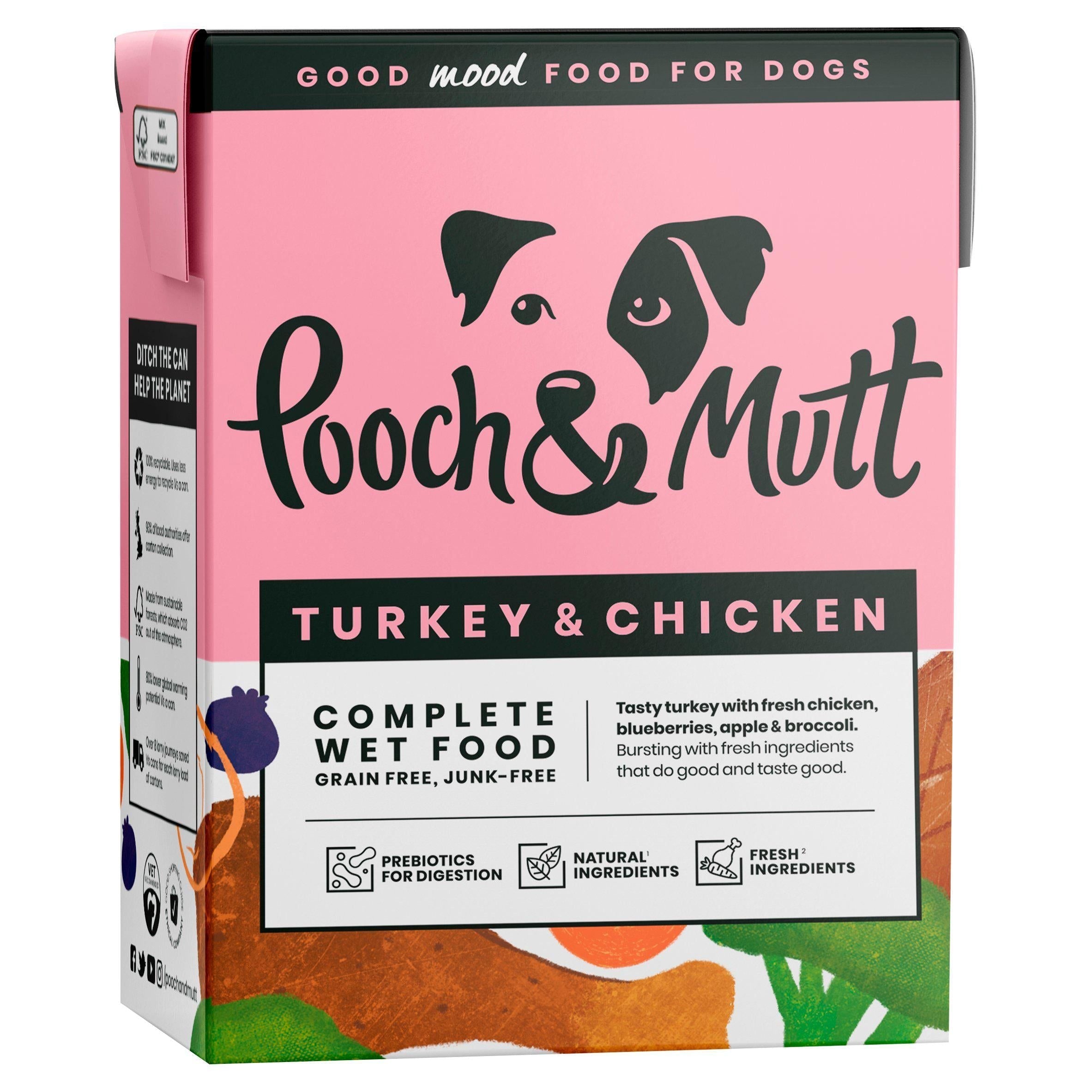 Pooch &amp;amp; Mutt Turkey &amp;amp; Chicken 375g