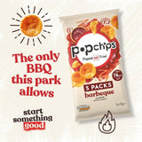 popchips Barbeque Multipack Crisps   5 per pack