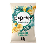 popchips Sea Salt &amp;amp; Vinegar Sharing Crisps   85g