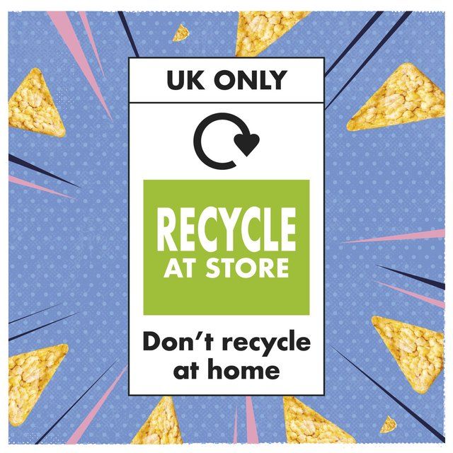 PopWorks Sour Cream &amp;amp; Onion Popped Crisps Sharing Bag   85g