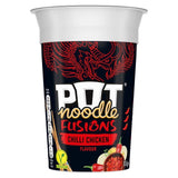 Pot Noodle Fusions Chilli Chicken Instant Snack Noodle   100g