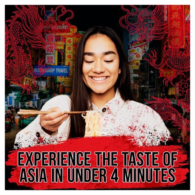 Pot Noodle Fusions Chilli Chicken Instant Snack Noodle   100g