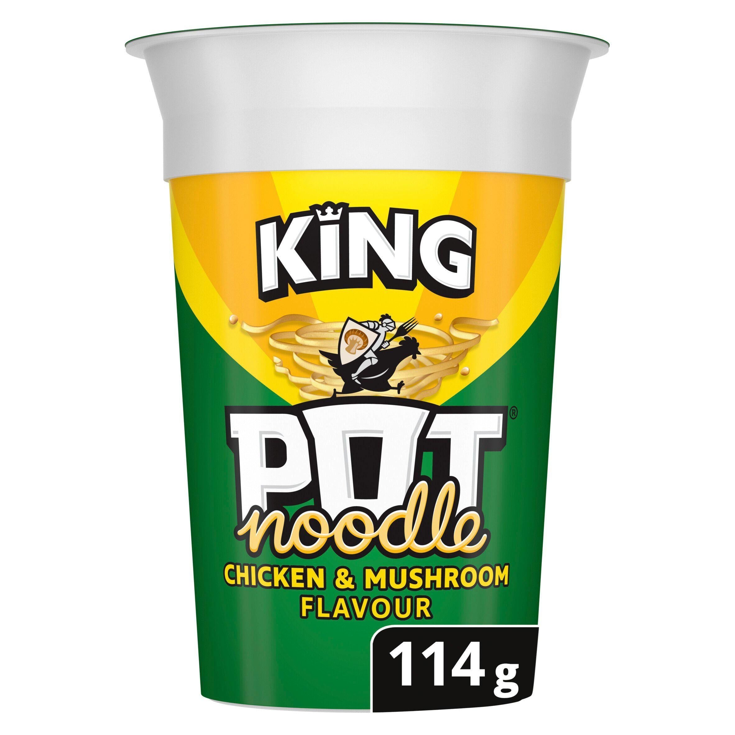 Pot Noodle King Pot Chicken &amp;amp; Mushroom 114g