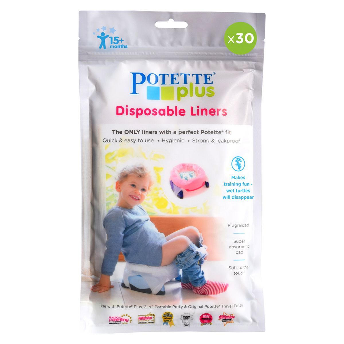 Potette Plus - 30 Pack Liners