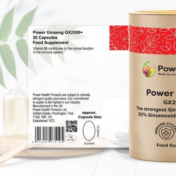 Power Health Power Ginseng GX2500+ Capsules - 30's