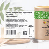 Power Health Turmeric 500mg &amp;amp; Black Pepper Capsules - 30s