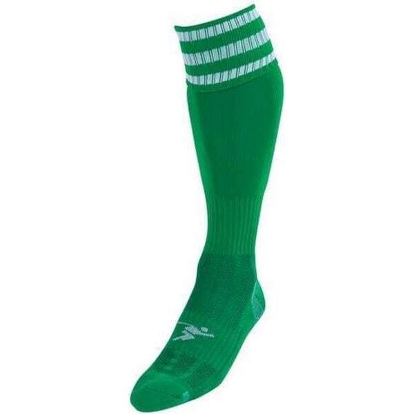 Precision Adult Pro Football Socks (7-11) Green/White / 1EA