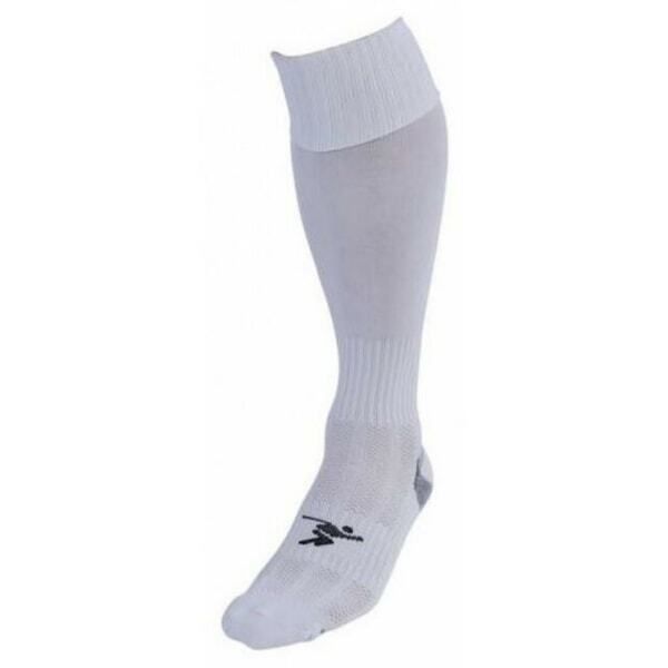 Precision Adult Pro Plain Football Socks (7-11) White / 1EA