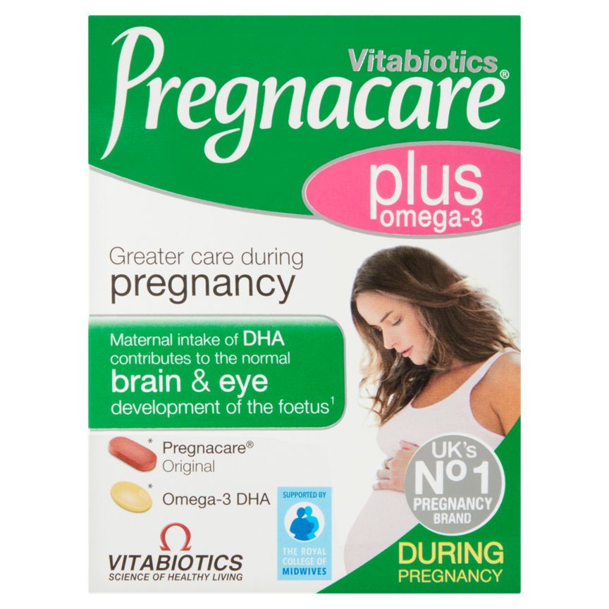 Pregnacare Dual Pack - 30 tablets Plus Omega-3 30 Capsules 60 Pack