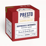 Presto Espresso Intenso Coffee Bags   80g