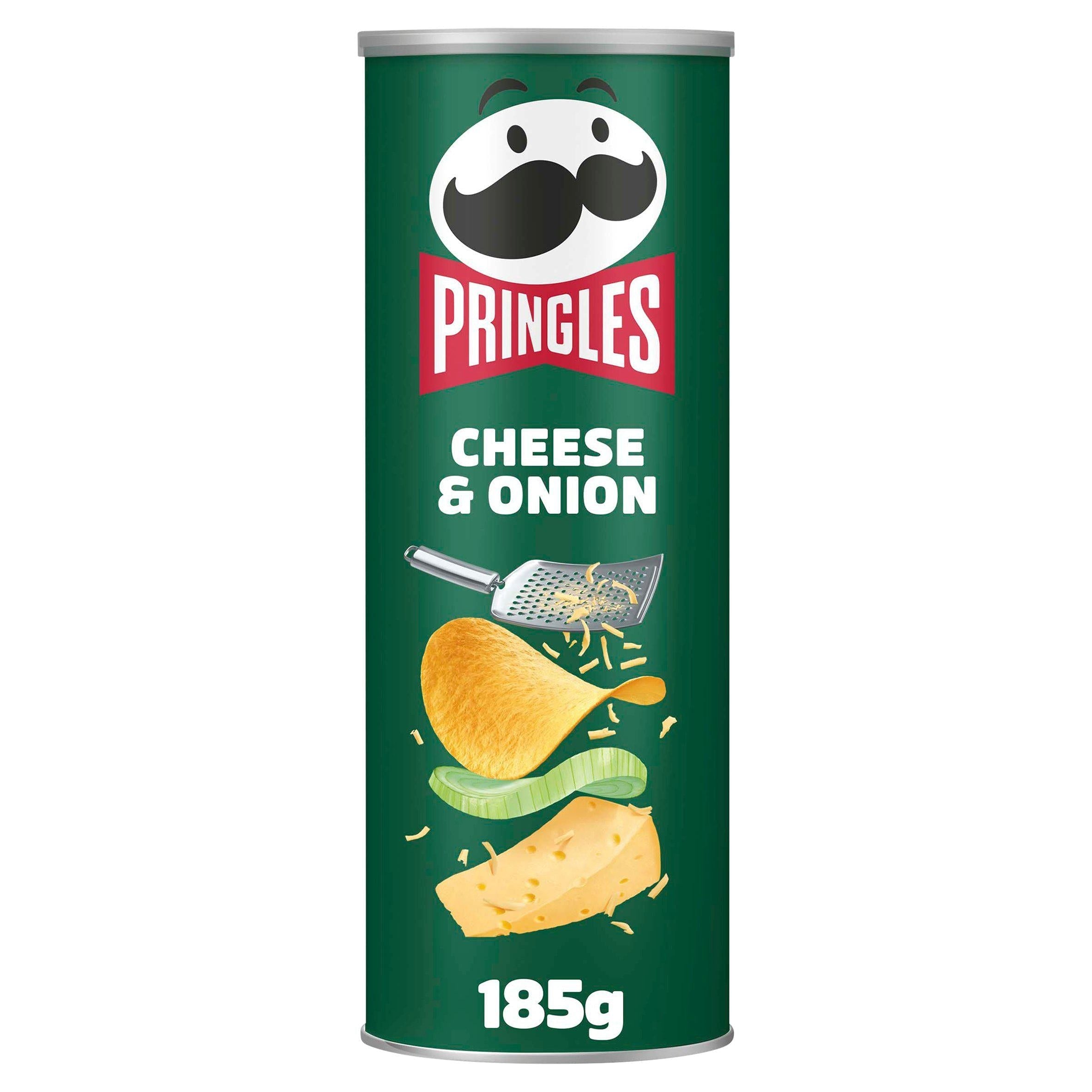 Pringles Cheese &amp;amp; Onion Sharing Crisps 185g