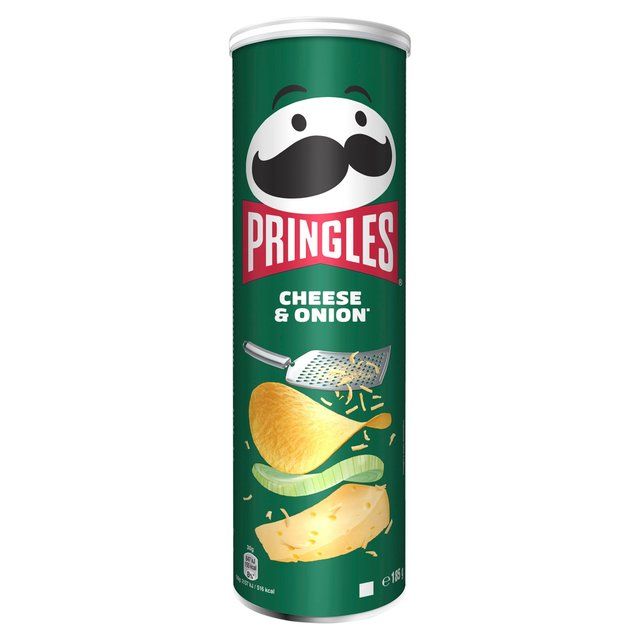 Pringles Cheese &amp;amp; Onion Sharing Crisps   185g
