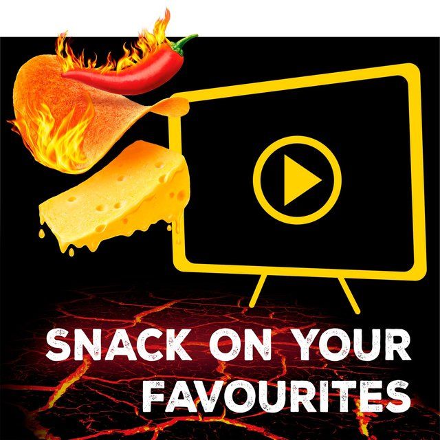 Pringles Hot Flamin' Cheese Sharing Crisps   160g