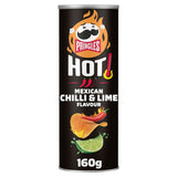 Pringles Hot Mexican Chilli &amp;amp; Lime Flavour 160g