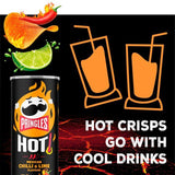 Pringles Hot Mexican Chilli &amp;amp; Lime Sharing Crisps   160g