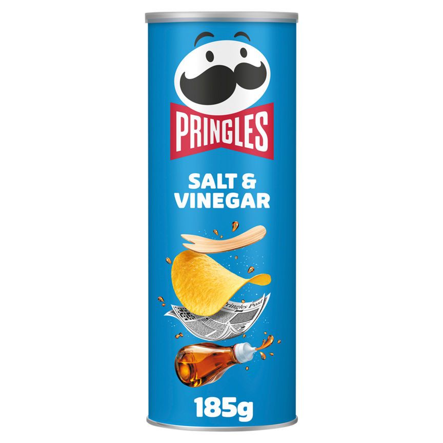 Pringles Salt &amp;amp; Vinegar Sharing Crisps