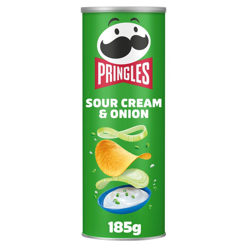 Pringles Sour Cream &amp;amp; Onion 185g