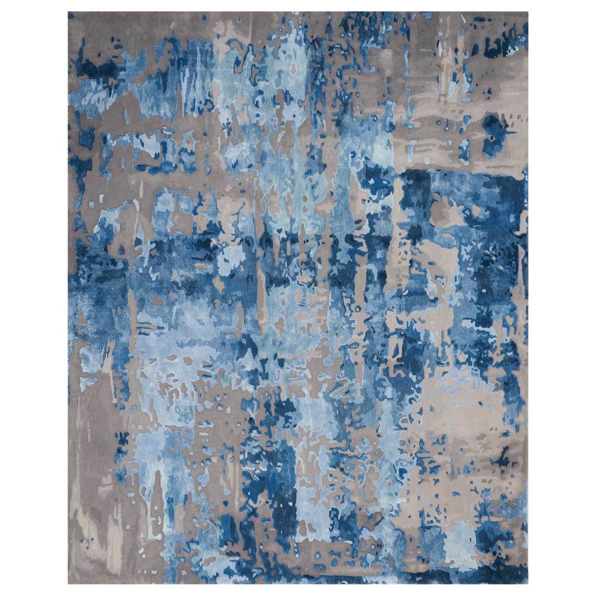 Prismatic Charisma Blue Rug in 3 Sizes