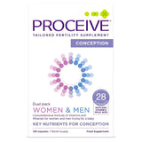 Proceive Advanced Fertility Supplement Women &amp;amp; Men Dual Pack - 120 Capsules