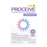 Proceive Women &amp;amp; Men Dual Pack Advanced Fertility Supplement 120 Capsules