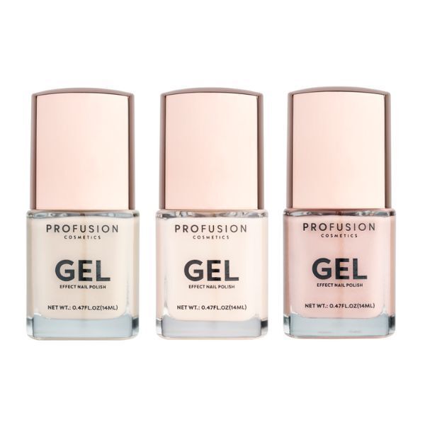 Profusion Cosmetics Go-To Neutral Gel Effect Nail Polish Set
