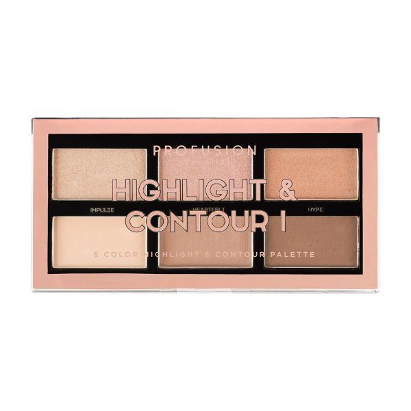 Profusion Cosmetics Highlight &amp;amp; Contour I | 6 Shade Palette