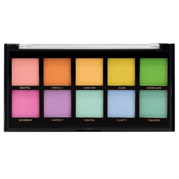 Profusion Cosmetics Pastel - 10 Shade Eyeshadow Palette