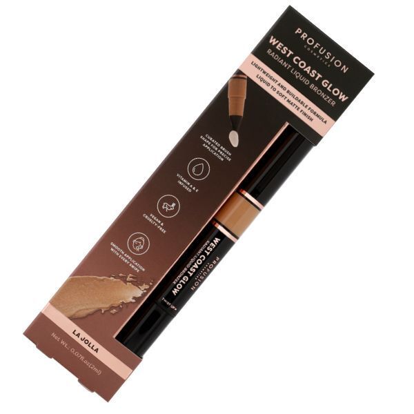 Profusion Cosmetics West Coast Glow Liquid Bronzer| La Jolla