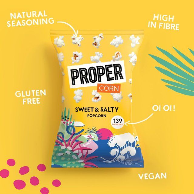 Propercorn Popcorn Sweet &amp;amp; Salty   30g