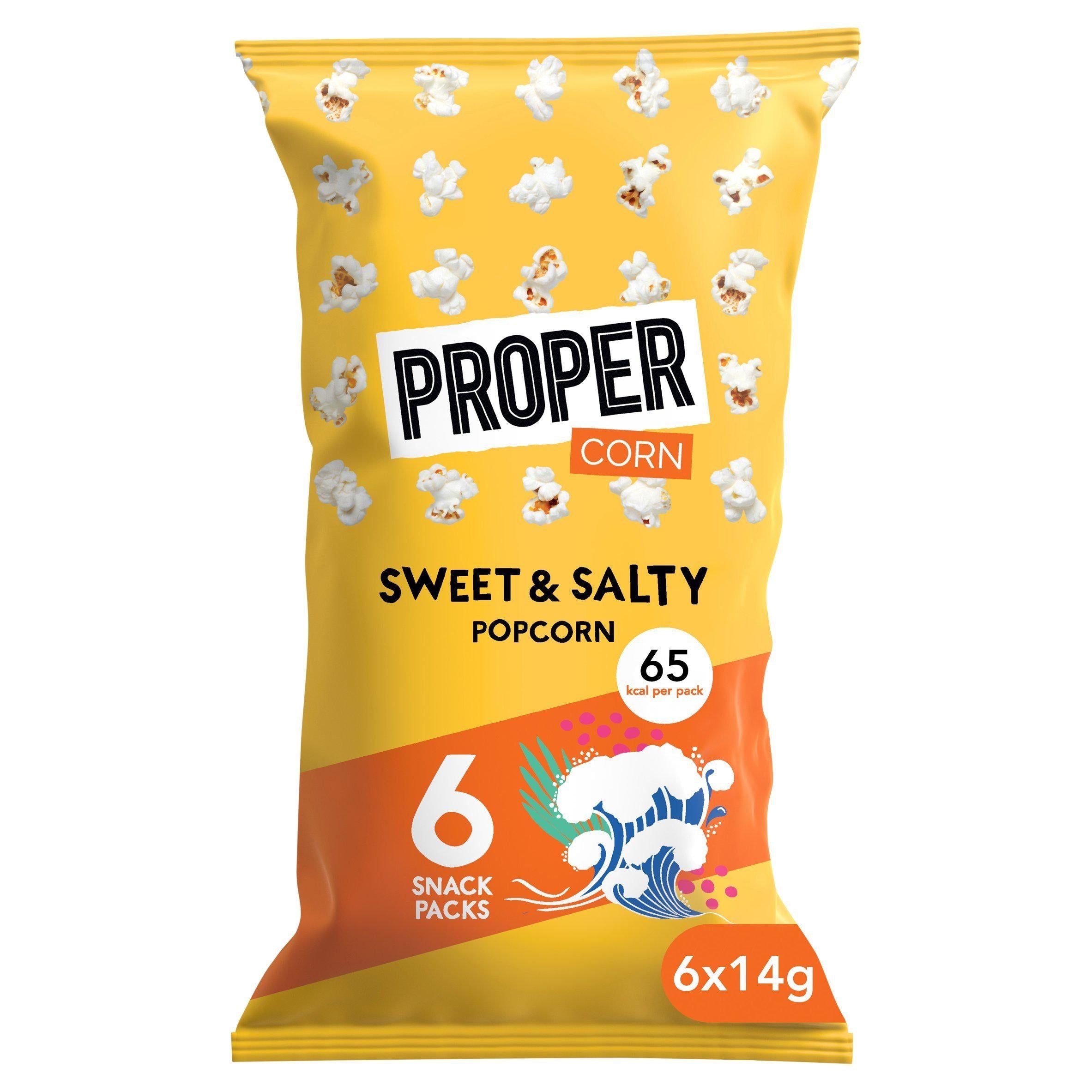 Propercorn Sweet &amp;amp; Salty Popcorn Multipack 6 x 14g