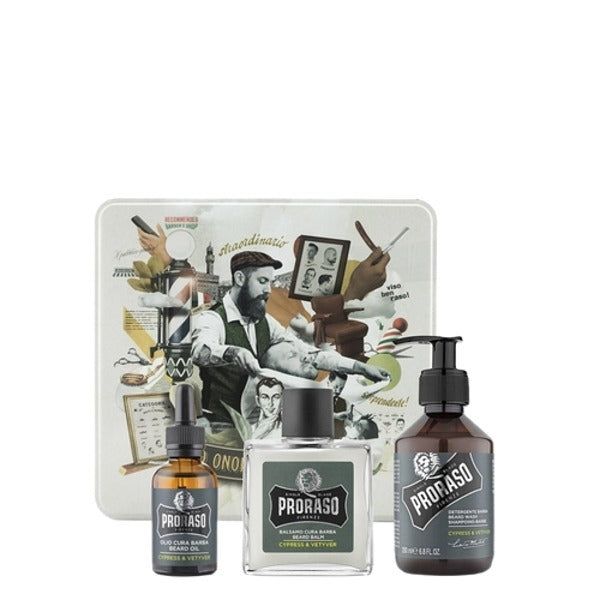Proraso Cypress &amp;amp; Vetyver Beard Care Tin
