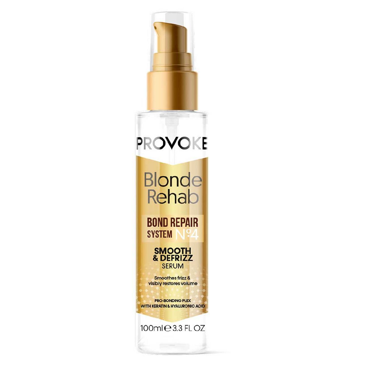 PROVOKE Blonde Rehab Bond Repair N0'4 Smooth &amp;amp; Defrizz Hair Serum 100ml