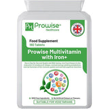 Prowise Multivitamin &amp;amp; Iron 180 Tablets 6 Months Dose