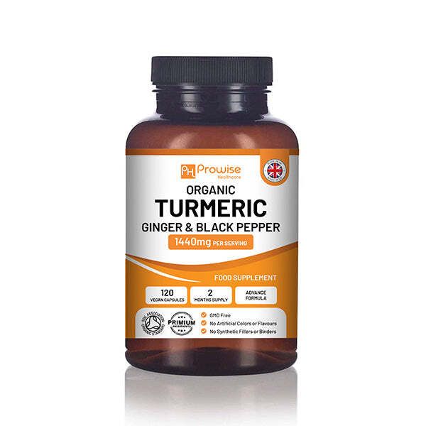 Prowise Organic Turmeric Ginger with Black Pepper 1440mg