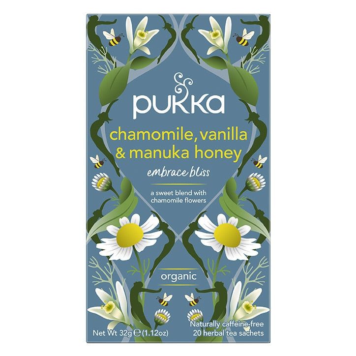 Pukka Chamomile, Vanilla &amp;amp; Manuka Honey 20 Tea Bags