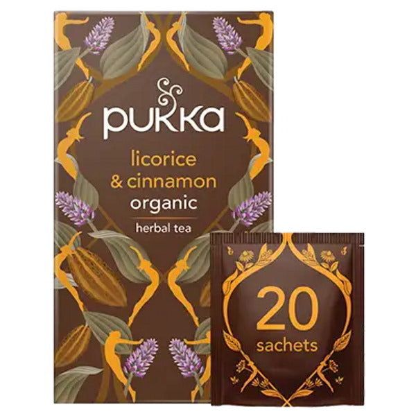 Pukka Herbs Licorice &amp;amp; Cinnamon Tea - 20 Teabags
