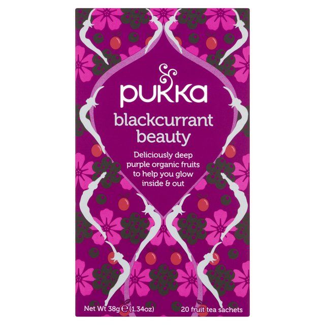 Pukka Tea Blackcurrant Beauty Tea Bags   20 per pack