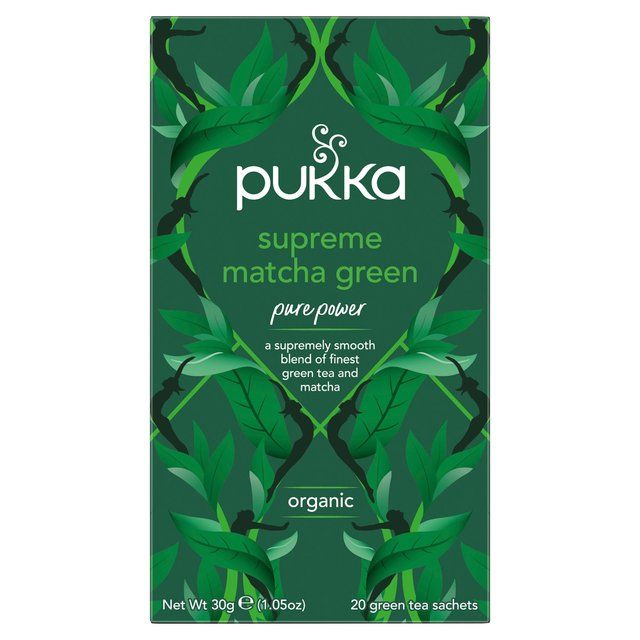 Pukka Tea Herbs Supreme Green Matcha Tea Bags   20 per pack