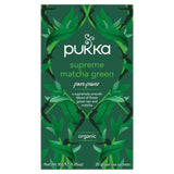 Pukka Tea Herbs Supreme Green Matcha Tea Bags   20 per pack