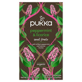 Pukka Tea Peppermint &amp;amp; Licorice Tea Bags   20 per pack