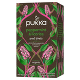 Pukka Tea Peppermint &amp;amp; Licorice Tea Bags   20 per pack