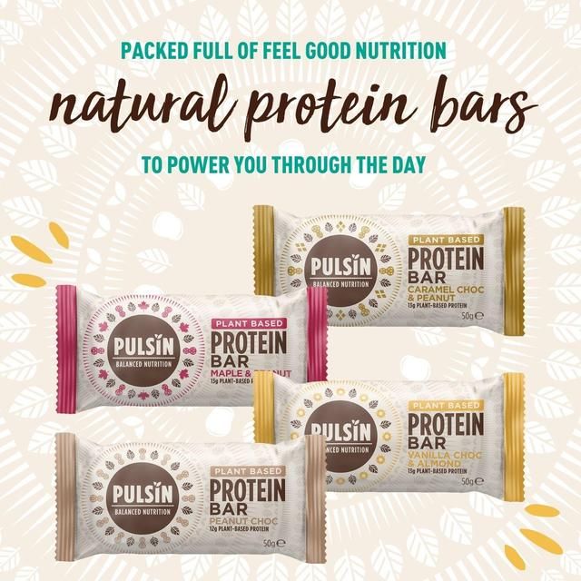 Pulsin Peanut Choc Vegan Protein Bar    50g