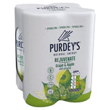 Purdey's Natural Energy  Rejuvenate Grape &amp;amp; Apple   4 x 250ml
