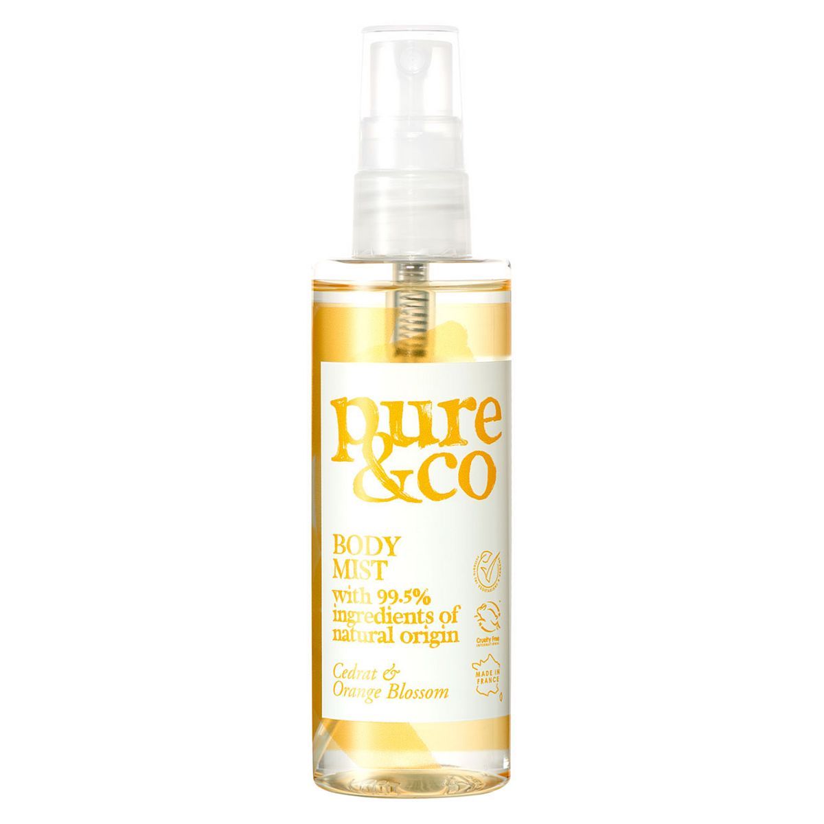 Pure &amp;amp; Co Cedrat and Orange Blossom body spray 100ml
