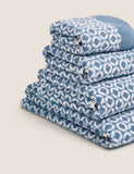 Pure Cotton Repeat Links Towel